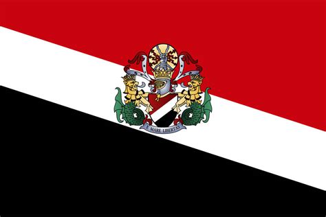 Principality of Sealand Flag Variant 1 by Ostosman on DeviantArt