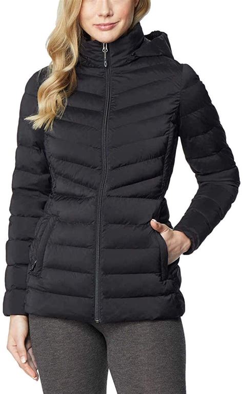 32 Degrees - 32 Degrees Heat Women's Hooded 4-Way Stretch Jacket - Walmart.com - Walmart.com