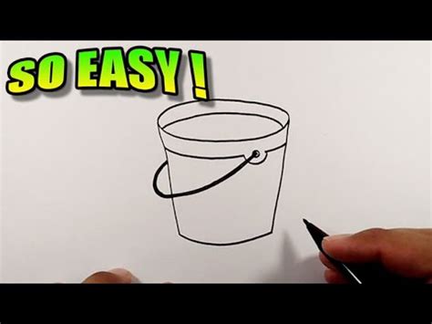 How To Draw A Bucket - Transportationlift