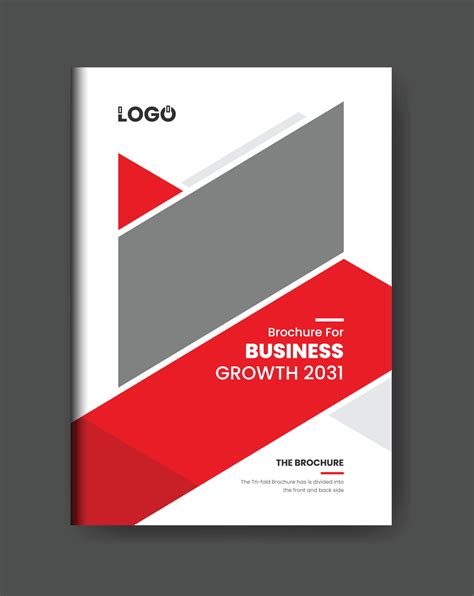 Professional corporate abstract brochure cover page annual report book cover business profile ...