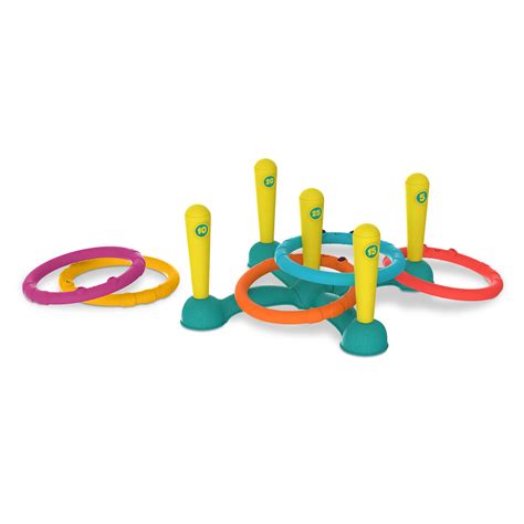 Sling-a-Ring Toss | Ring Toss Game | 5 Rings & 5 Pegs | B. toys