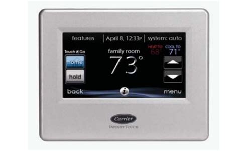 Carrier Infinity Touch Control Thermostat Manual