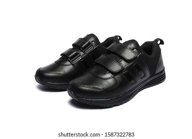 87 Black leather velcro school shoes Images, Stock Photos & Vectors ...