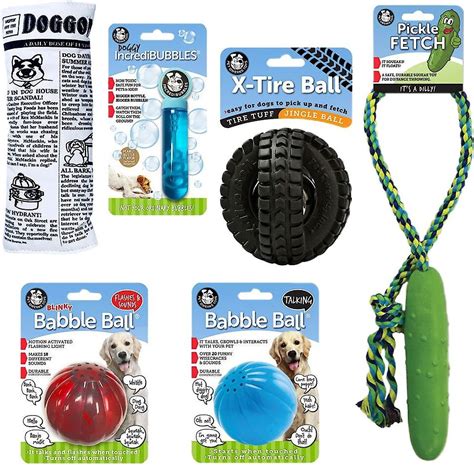 Pet Qwerks Large Dog Toy Value Pack Dog Toy, 6 count - Chewy.com