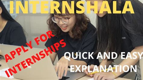 Free internships at INTERNSHALA. How to Apply? - YouTube