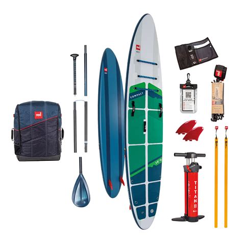 Red Paddle Co Compact 12’0” 2023 SUP Package with 5-piece Paddle » Kite ...