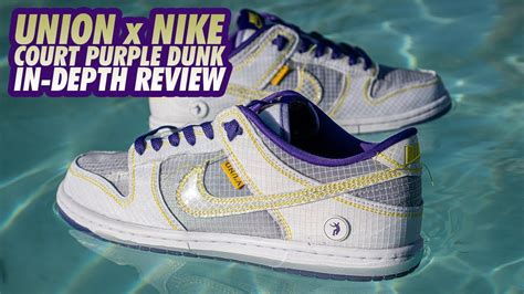 Union Dunks Court Purple