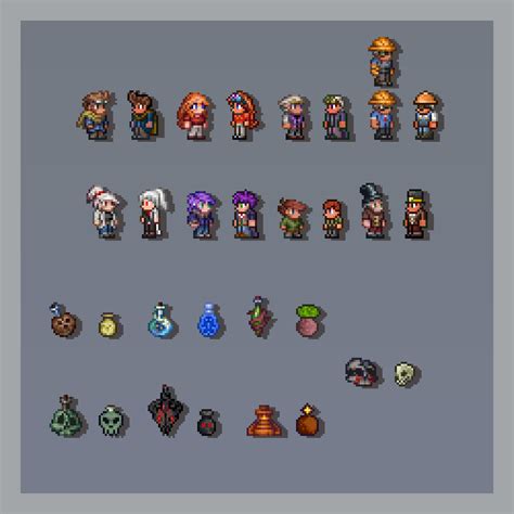 Alchemist NPC resprites :) : r/Terraria