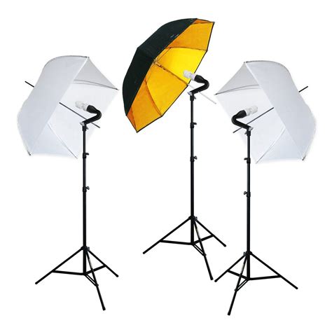 Lighting Kit Photo Studio kit 3 Point Lighting Photography Umbrella – Linco Inc.