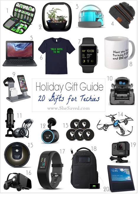 HOLIDAY GIFT GUIDE: Gifts for Techies - SheSaved®