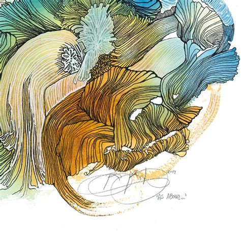 Brandon Boyd Art - As Above - Original Artwork | 1xRUN | Brandon boyd art, Artwork, Art