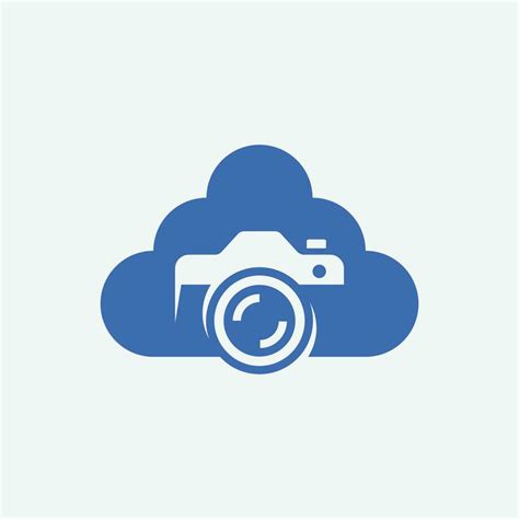modern cloud camera photography logo 31981853 Vector Art at Vecteezy