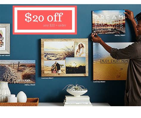 Shutterfly Coupon | $20 Off $20+ Purchase | Free photo book ...