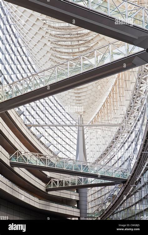 Tokyo International Forum, interior, Tokyo, Japan Stock Photo - Alamy