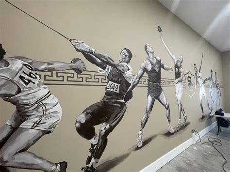 USC Olympic Gold Medalists Mural — JESSE PIERPOINT FINE ARTWORKS