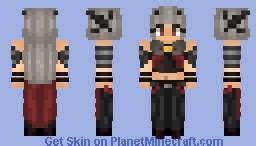 Warrior Girl Minecraft Skin