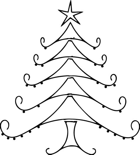 Christmas Tree Drawing - ClipArt Best