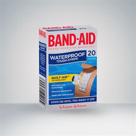 Band Aid Waterproof Tough Strips 20 - TA Rabba Distribution