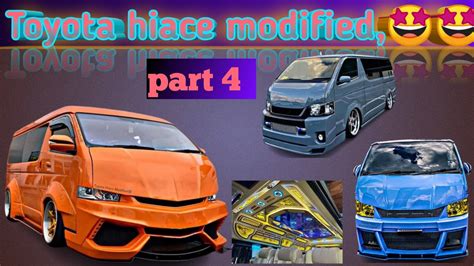 Toyota hiace modified Part 4#toyotalovers #hiace #carmodification # ...