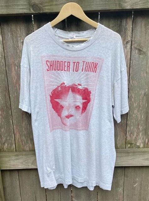 Vintage Shudder To Think Band Tee 80s 90s Butthole Surfers Grunge Punk ...