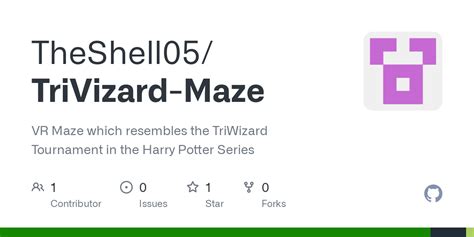 GitHub - TheShell05/TriVizard-Maze: VR Maze which resembles the ...