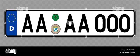 German car registration license plate hi-res stock photography and images - Alamy