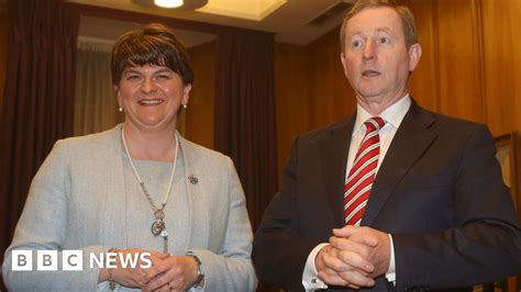 NI First Minister Arlene Foster meets Irish PM over Brexit - BBC News