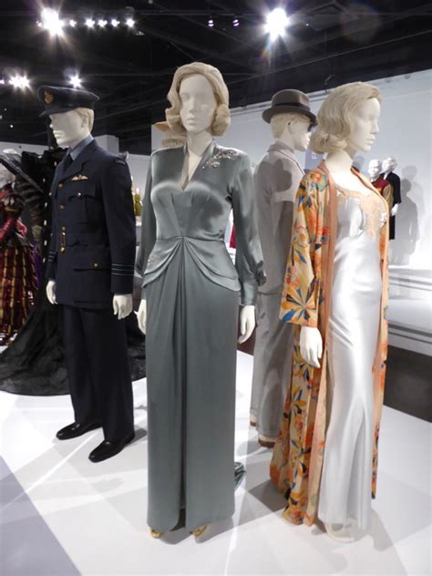 Hollywood Movie Costumes and Props: Oscar-nominated Allied film costumes on display... Original ...