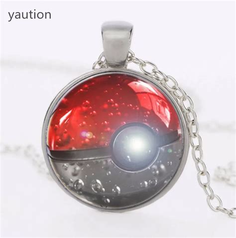 Fashion Brand New Pokemon Inspired Silver Collar Pendant Necklace ...