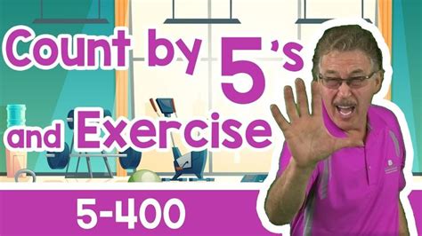 Count by 5's and Exercise to 1000 | 5 - 400 | Jack Hartmann - YouTube | Counting in 5s, Teaching ...