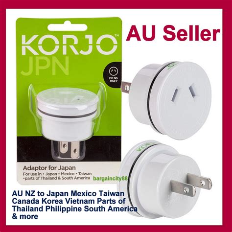 Japan Plug Japan Adapter for Australian to Japan Taiwan Korea Vietnam ...