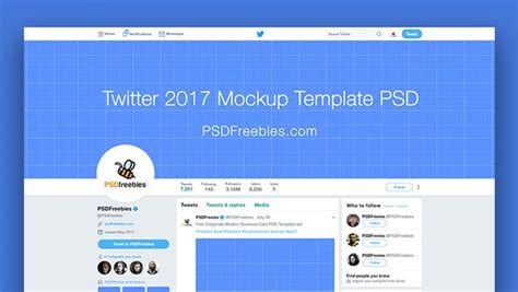 Twitter Mockup Template Free PSD » CSS Author