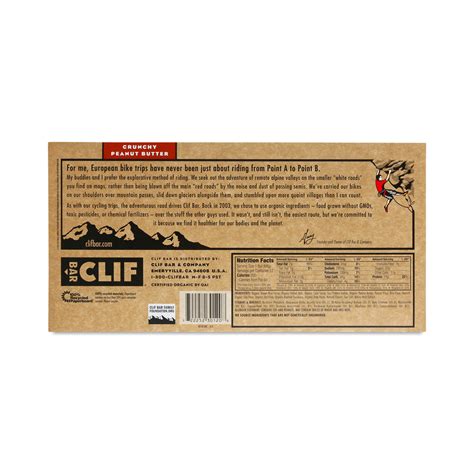 Clif Bar Crunchy Peanut Butter Bars | Thrive Market