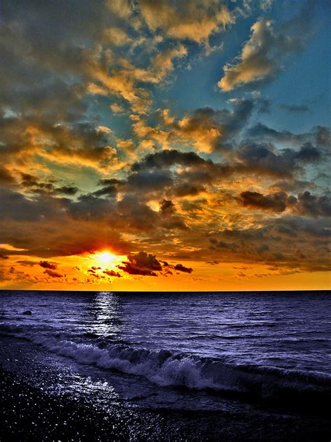 Black Sea Sunset; Batumi, Adjara, Republic of Georgia | Travel around the world, Batumi, Sunset