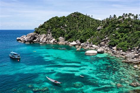 Shark Bay & Beach In Koh Tao, Thailand