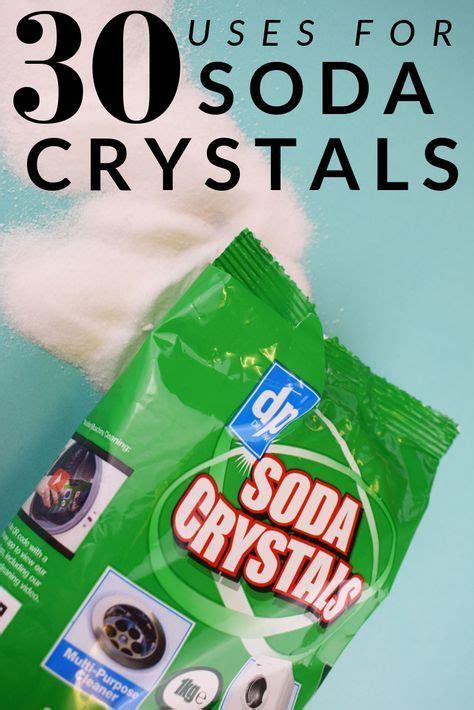 Why EVERYONE Needs To Use Soda Crystals In Their Washing Machine | Cleaning hacks, Deep cleaning ...