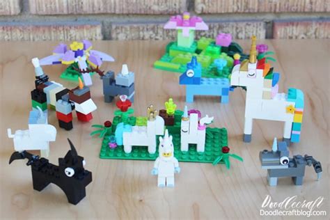 How to Build: Lego Unicorn Instructions--10 ways!