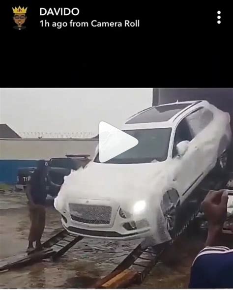 Davido Bentley Bentyaga Which Costs 94 Million Naira Arrives Nigeria