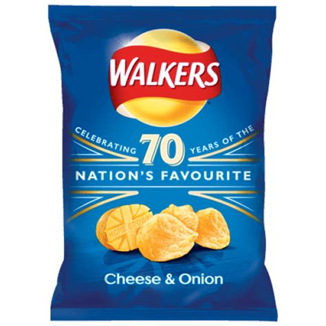 Walkers Cheese & Onion Crisps 25g - – Brits R U.S.