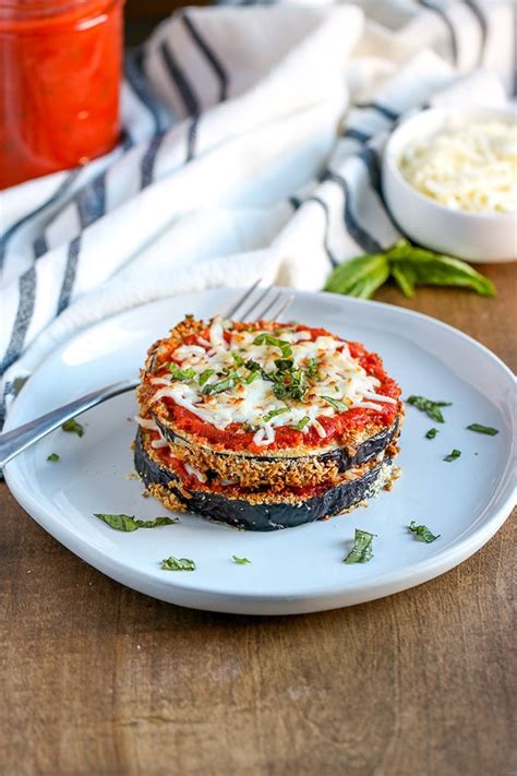 Air Fryer Eggplant Parmesan - TheCookful