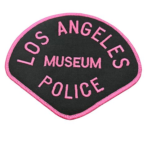 LAPM Pink Patch — Los Angeles Police Museum