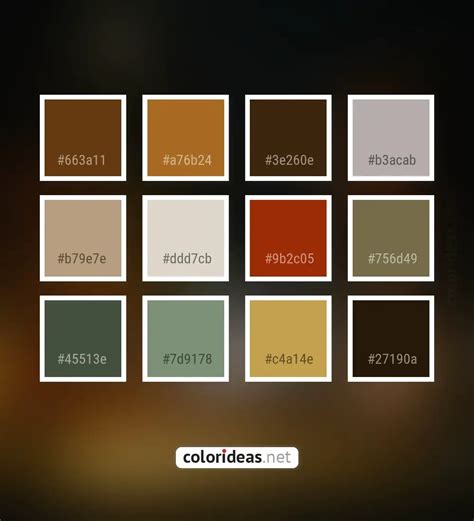 Sepia Brown Rosy Brown Ddd7Cb Color Palette | Color palette ideas