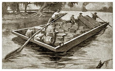 History of Flatboating and a Charming Educational Film – A Secret History of American River People