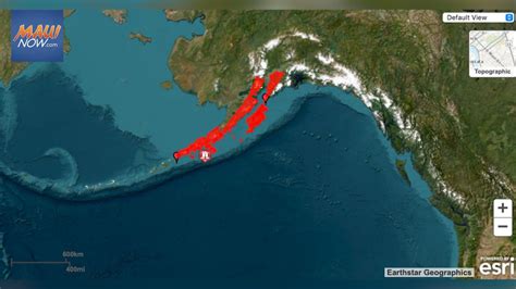 No tsunami threat to Hawaiʻi after 7.3 Alaska Peninsula earthquake ...