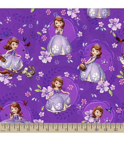 Disney Junior Sofia The First Print Fabric HD phone wallpaper | Pxfuel