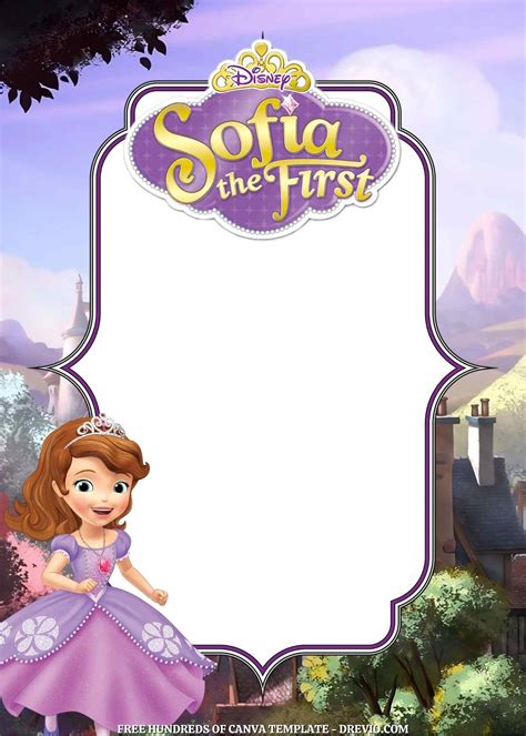 Free Sofia the First Birthday Invitations | Download Hundreds FREE ...