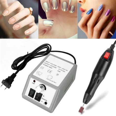 Professional Electric Nail File Drill Manicure Tool Pedicure Machine Set kit US - Walmart.com ...