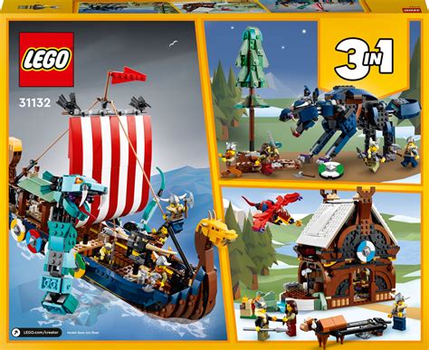 LEGO Creator Viking Ship Midgard Serpent Set - Toys To Love