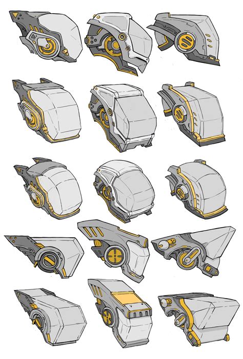 Armoured helmet | Robot design sketch, Robot concept art, Robot art