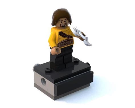 Worf with bat'leth. : r/lego